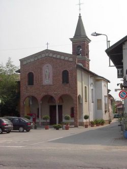 chiesa parrocchiale è dedicata a S.Eusebio e S.S.Martiri Maccabei